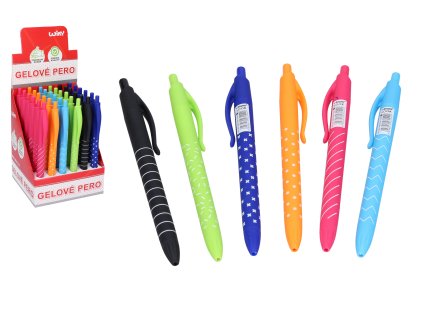 Gelové pero 0.7 mm mix