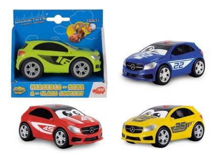 Auto Happy Mercedes A-Class Squeezy 11 cm, 4 druhy