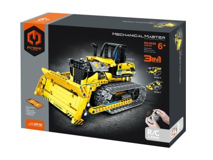 Stavebnice iM.MASTER 3v1 programovatelný stavební stroj RC plast 2,4GHz 452 dílků +dob. pack v krab.
