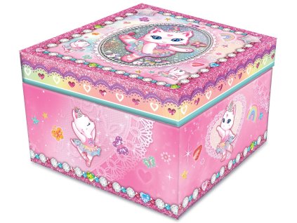 Šperkovnice s hudbou - kočka