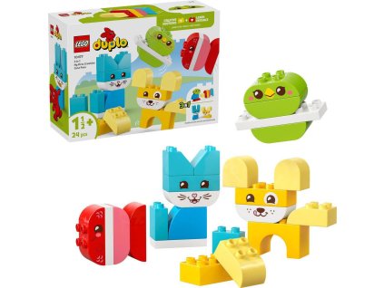 LEGO DUPLO Roztomilí kreativní mazlíčci 3v1 10477 STAVEBNICE