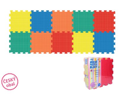 Bloky měkké 10 ks 32x32 cm