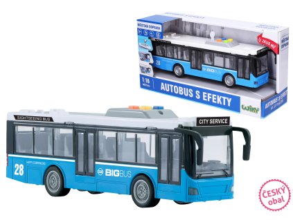 Autobus s efekty 29 cm - český obal