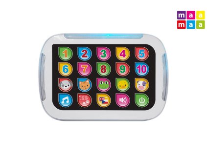 Tablet dětský 19x13 cm - mluví česky, český obal