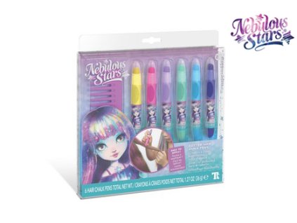 Nebulous Stars Třpytivá pera na vlasy