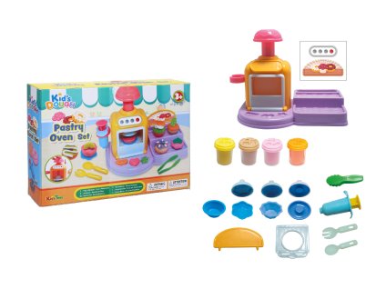 Modelovací hmota Pekárna na cukroví výtvarný set