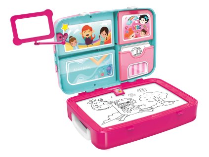 Batoh kreativní růžový 28cm