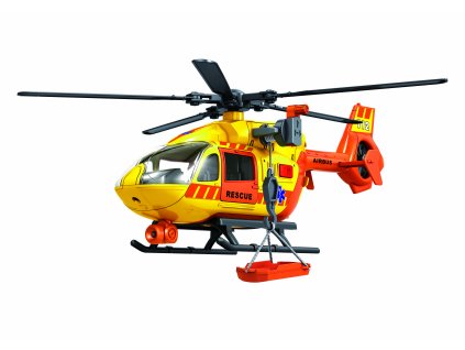 Vrtulník záchranářský s efekty 38 cm