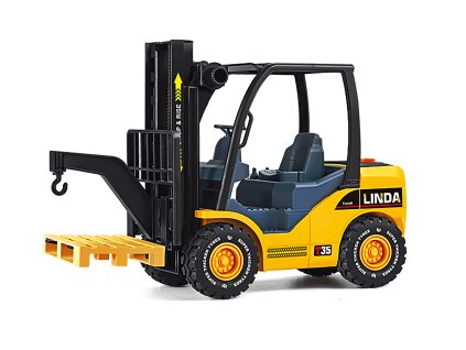 Vysokozdvižný vozík s efekty s paletou 31 cm