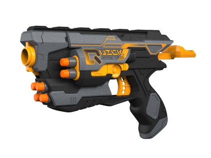 Pistole Quick s pěnovými náboji 28,5 cm