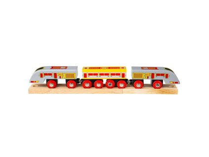 Bigjigs Rail Rychlík Eurostar + 3 koleje