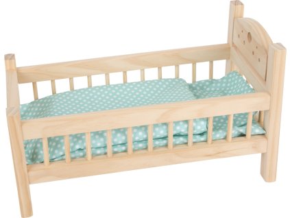 small foot  Dřevěná postýlka pro panenky přírodní
