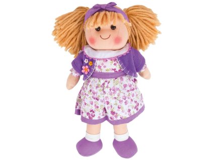 Bigjigs Toys Látková panenka Laura 34 cm