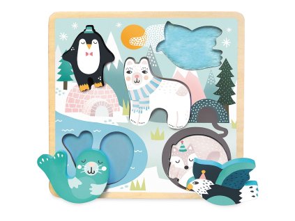 Vilac Senzorické puzzle Ice