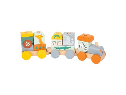 small foot Dřevěný vláček Safari