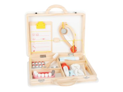 small foot Dětský doktorský kufřík pro malé zubaře 2v1
