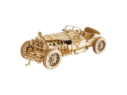 RoboTime 3D dřevěná skládačka Závodní auto