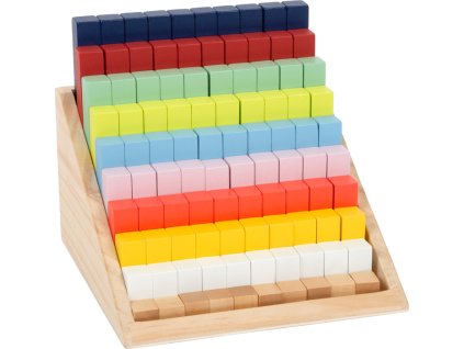 small foot Edukativní matematické dílky v boxu XL