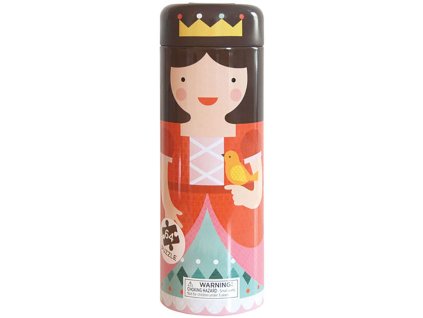 Petit Collage Puzzle v tubě  Královský hrad - poškozen kovový obal hračky