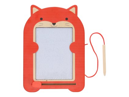 Petit Collage Magnetická kreslící tabulka liška