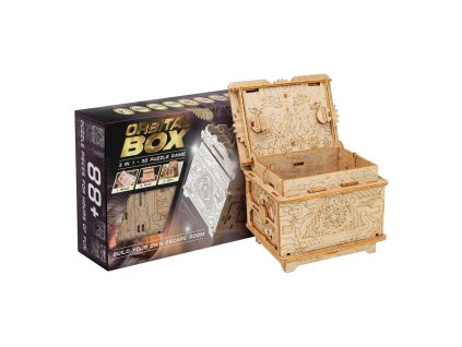 EscapeWelt 3D dřevěná skládačka hlavolamu Orbitální schránka