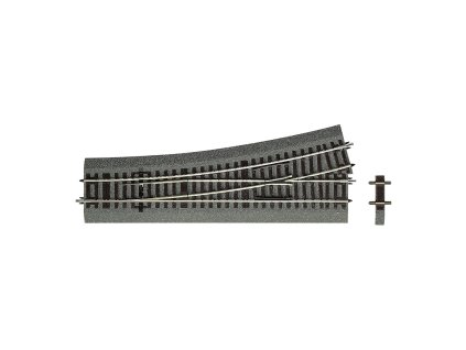 Roco Line Výhybka WL15 jednoduchá levá s podložím - 42534