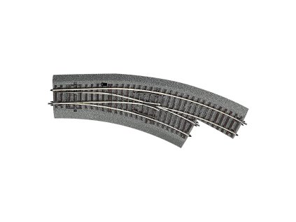 Roco Line Výhybka BWR2/3 oblouková pravá s podložím - 42557