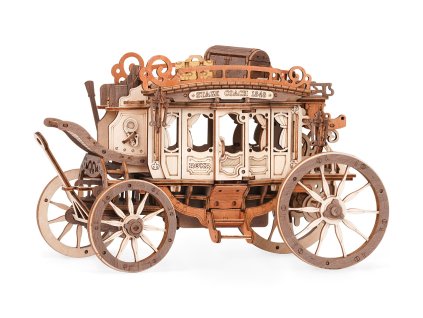 RoboTime 3D dřevěná skládačka hrací skříňky Dostavník