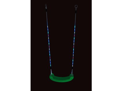 2Kids Toys Plastová svítící houpačka zelená