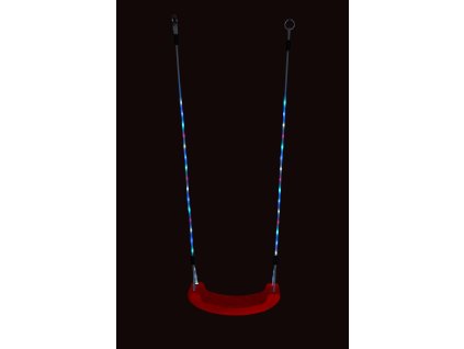 2Kids Toys Plastová svítící houpačka červená