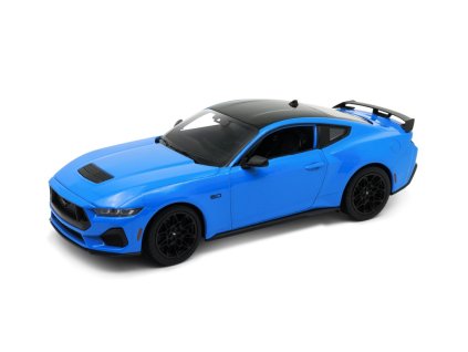 Welly 2024 Ford Mustang GT 1:24 modrý