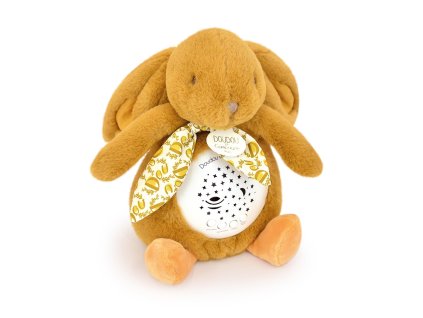 Doudou Hrací skříňka s projekcí Králíček hnědý