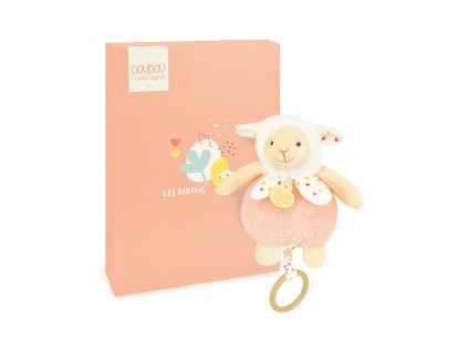 Doudou Plyšová ovečka hrající melodii 20 cm