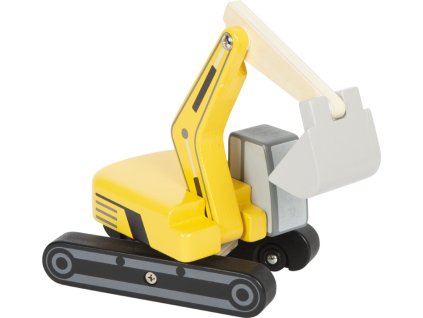 small foot Dřevěný pásový bagr