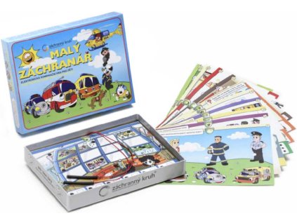 SVOBODA VOLTÍK Hra Malý záchranář elektronická vědomostní na baterie Světlo