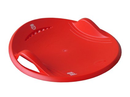 PLASTKON Talíř sáňkovací Supernova 60cm plastový 80kg červený