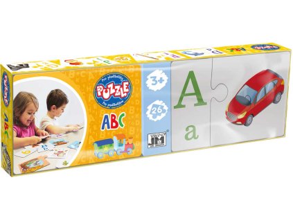 JIRI MODELS Puzzle naučné Abeceda pro předškoláky 26 dílků
