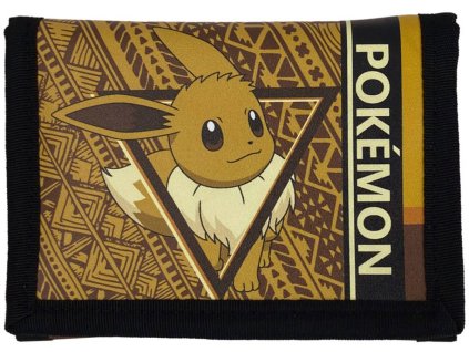 Peněženka dětská Pokémon Eevee rozkládací 14x10cm