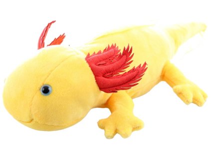 PLYŠ Axolotl žlutý 32cm Eco-Friendly *PLYŠOVÉ HRAČKY*