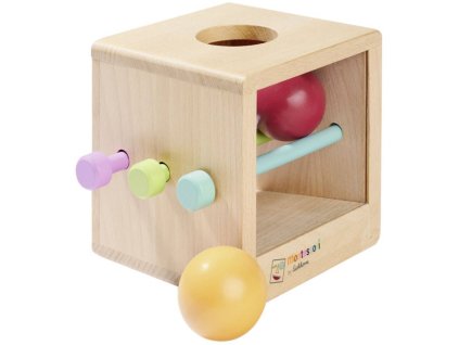 EICHHORN DŘEVO Montessori baby vzdělávací motorický box