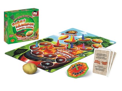 Horký brambor FAMILY společenská hra v krabici 25x25x6cm