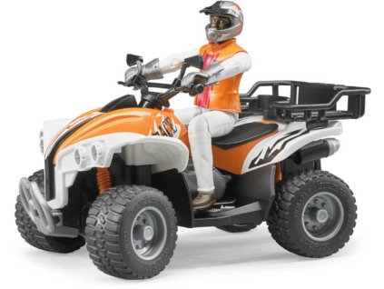 BRUDER 63000 Auto terénní čtyřkolka s řidičem model 1:16