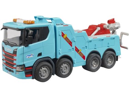 BRUDER 03553 Auto Scania Super 560R odtahovka na baterie Světlo Zvuk