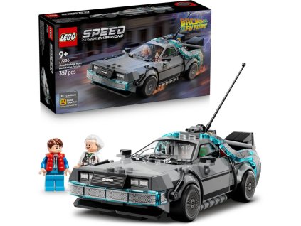 LEGO SPEED CHAMPIONS Stroj času Návrat do budoucnosti 77256 STAVEBNICE