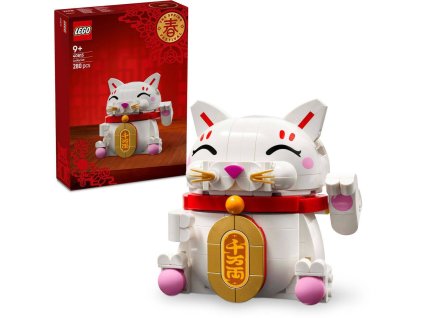 LEGO Kočka pro štěstí 40813 STAVEBNICE