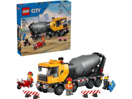 LEGO CITY Auto míchačka 60478 STAVEBNICE