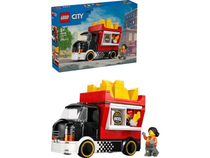 LEGO CITY Pojízdné občerstvení s hranolky 60488 STAVEBNICE