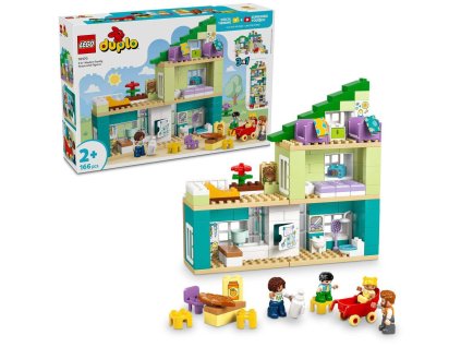 LEGO DUPLO Moderní rodinný dům 3v1 s figurkami 10470 STAVEBNICE