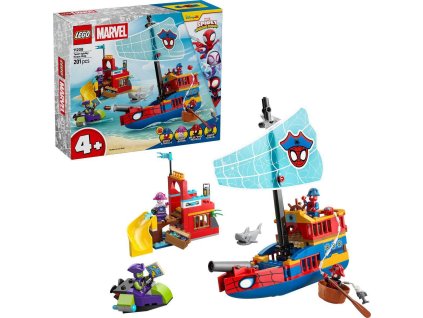 LEGO MARVEL Pirátská loď Spideyho týmu 11208 STAVEBNICE