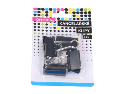 Klip kancelářský 4 ks, 32 mm